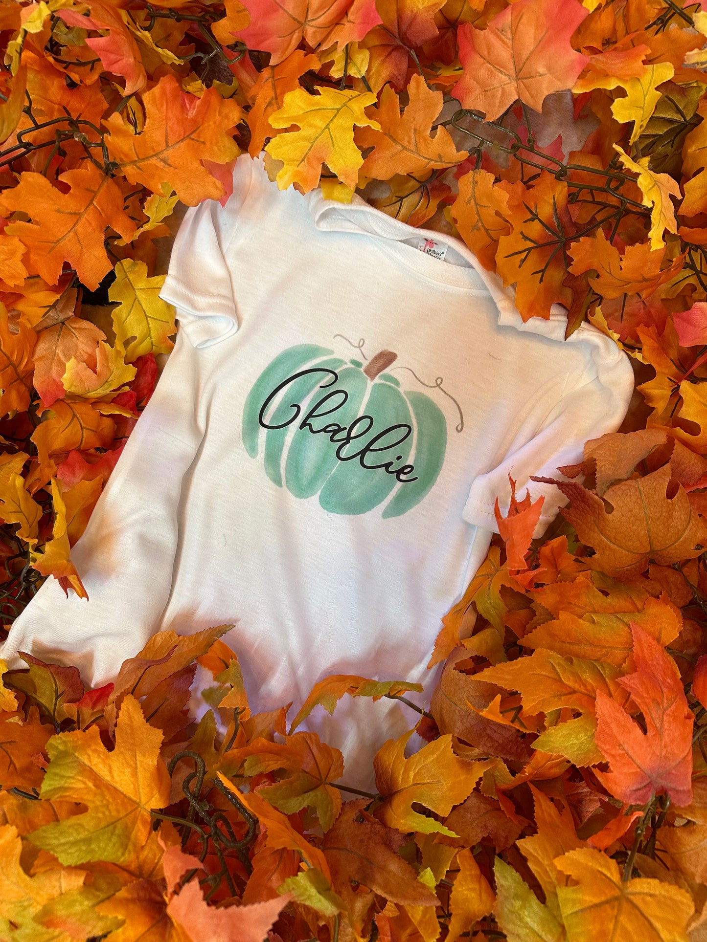 Custom Turquoise Pumpkin