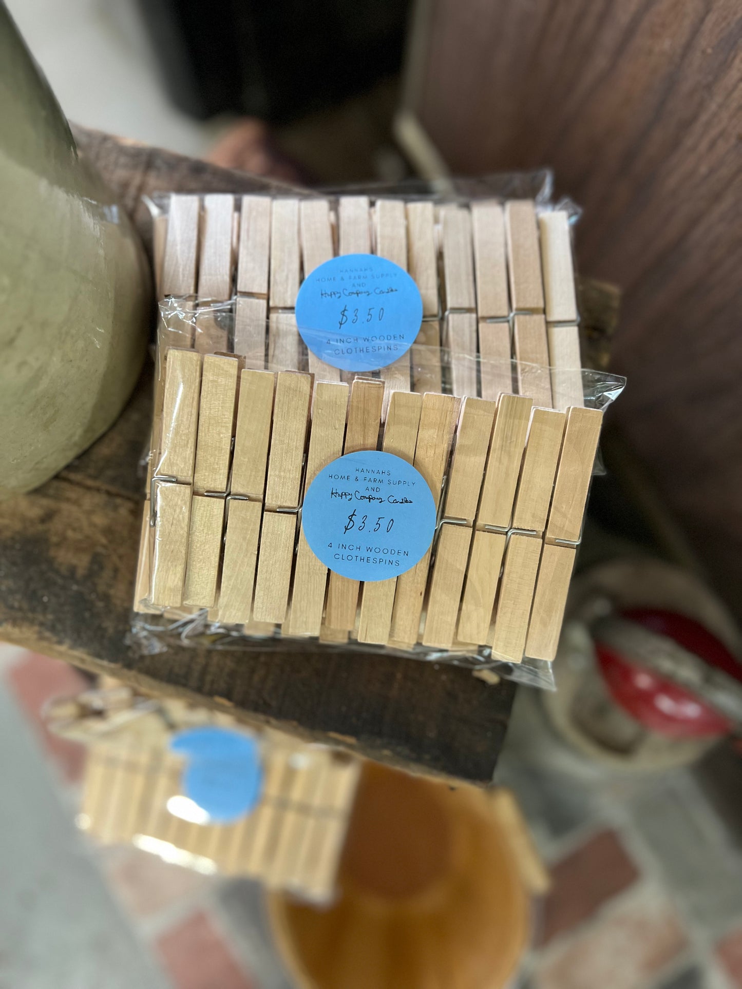 Wooden Clothespins