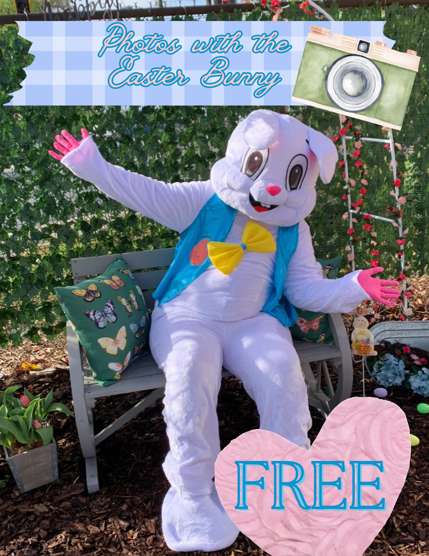 Easter Bunny Picture Opportunity plus Candle Making!