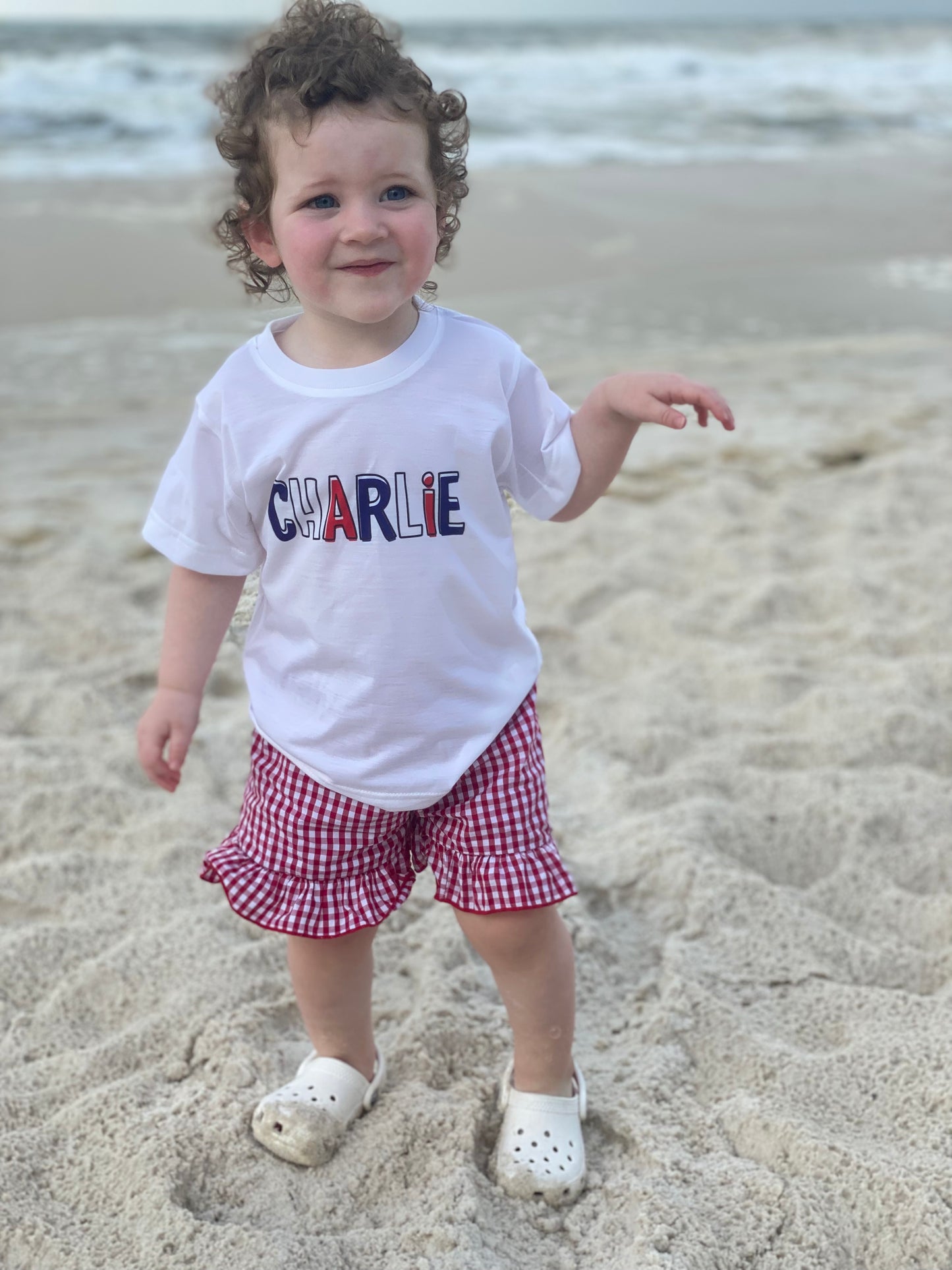 Personalized Patriotic Shirts (Toddler)