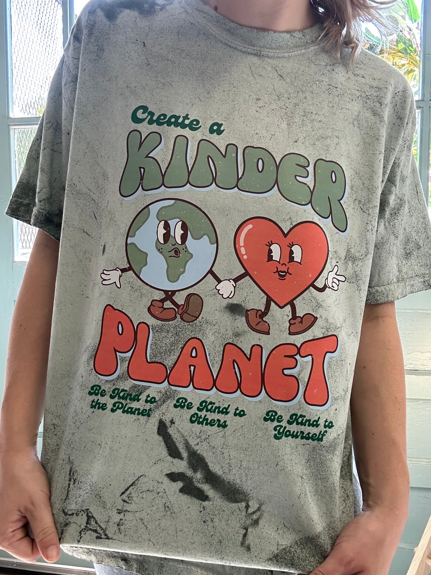Create A Kinder Planet - (Adult) Comfort Colors TShirts