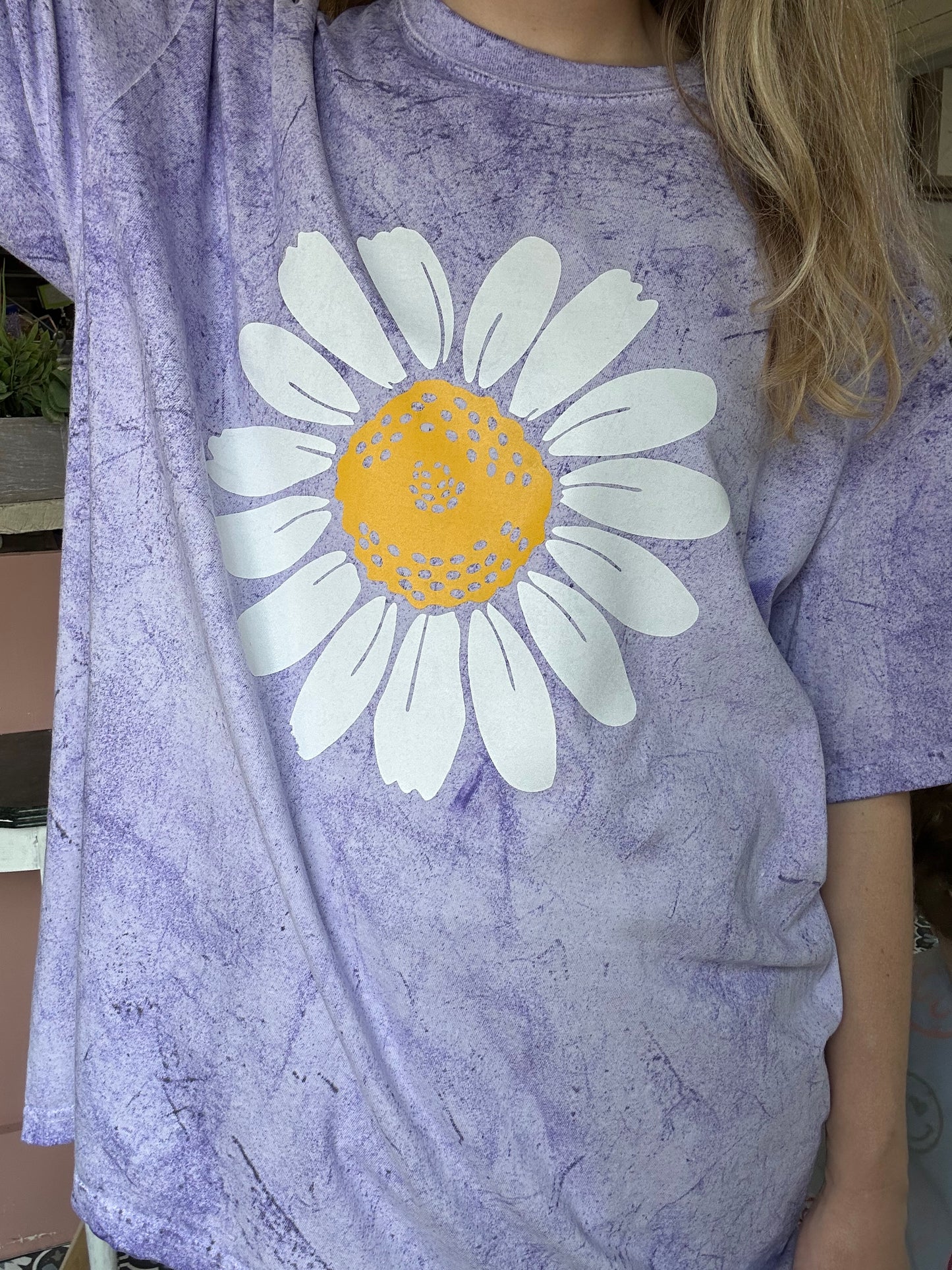 Flower Print - (Adult) Comfort Colors TShirts
