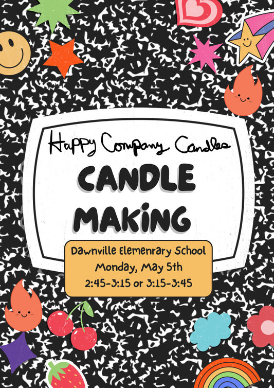 Candle Making at Dawnville Elementary