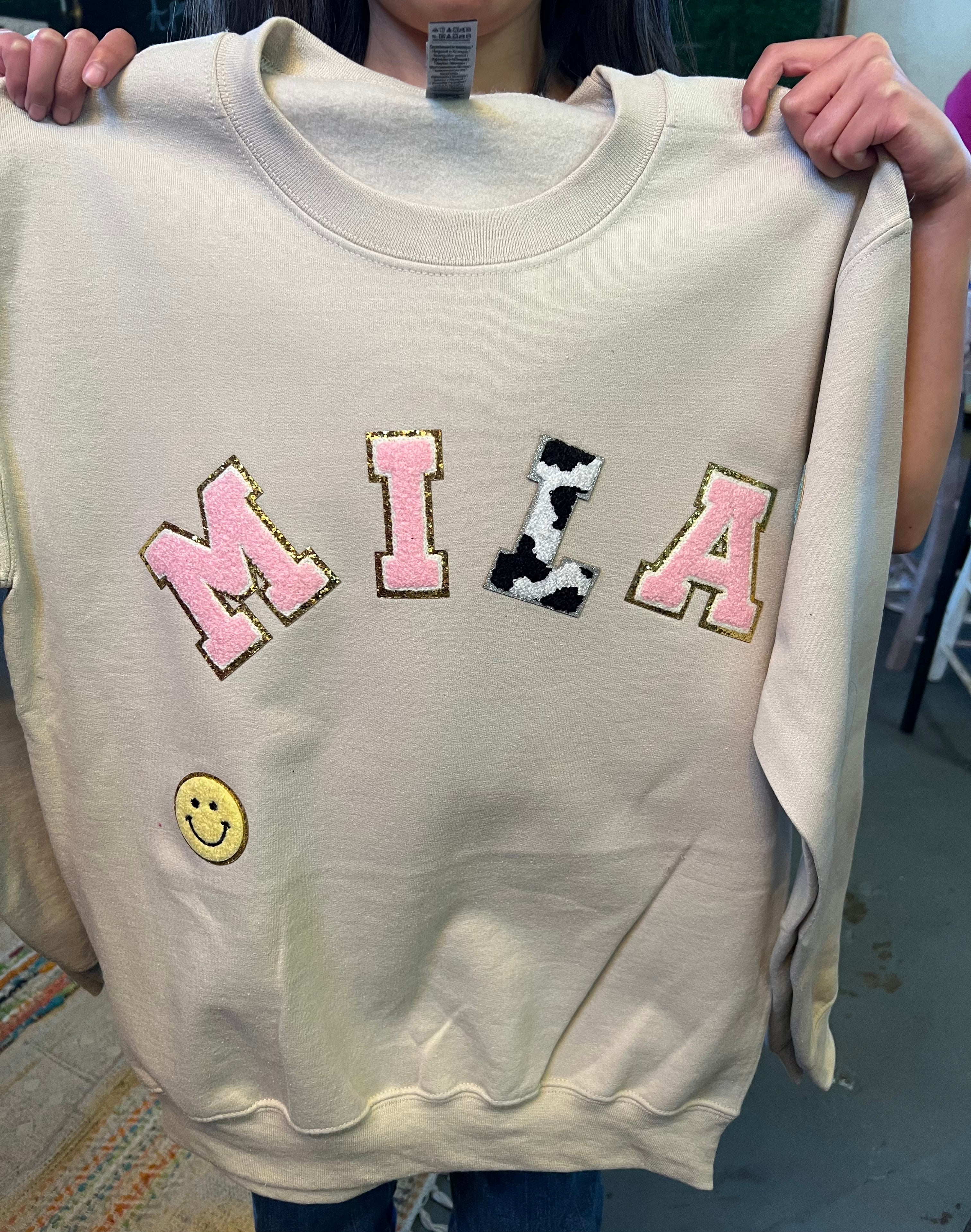 Customize Sweatshirts- You design & we make it!