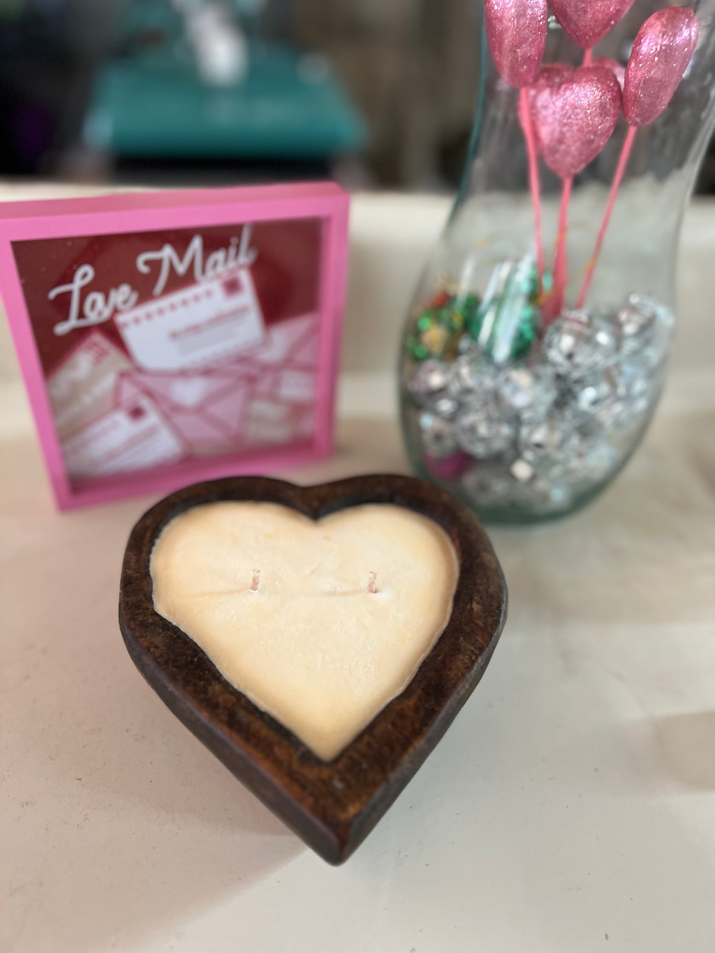 Heart Shaped Dough Bowl