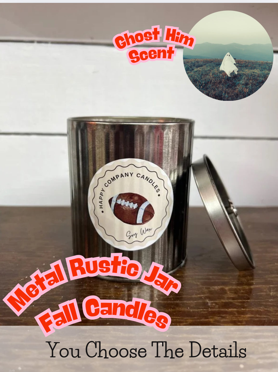Metal Rustic Fall Scents (Choose details below)
