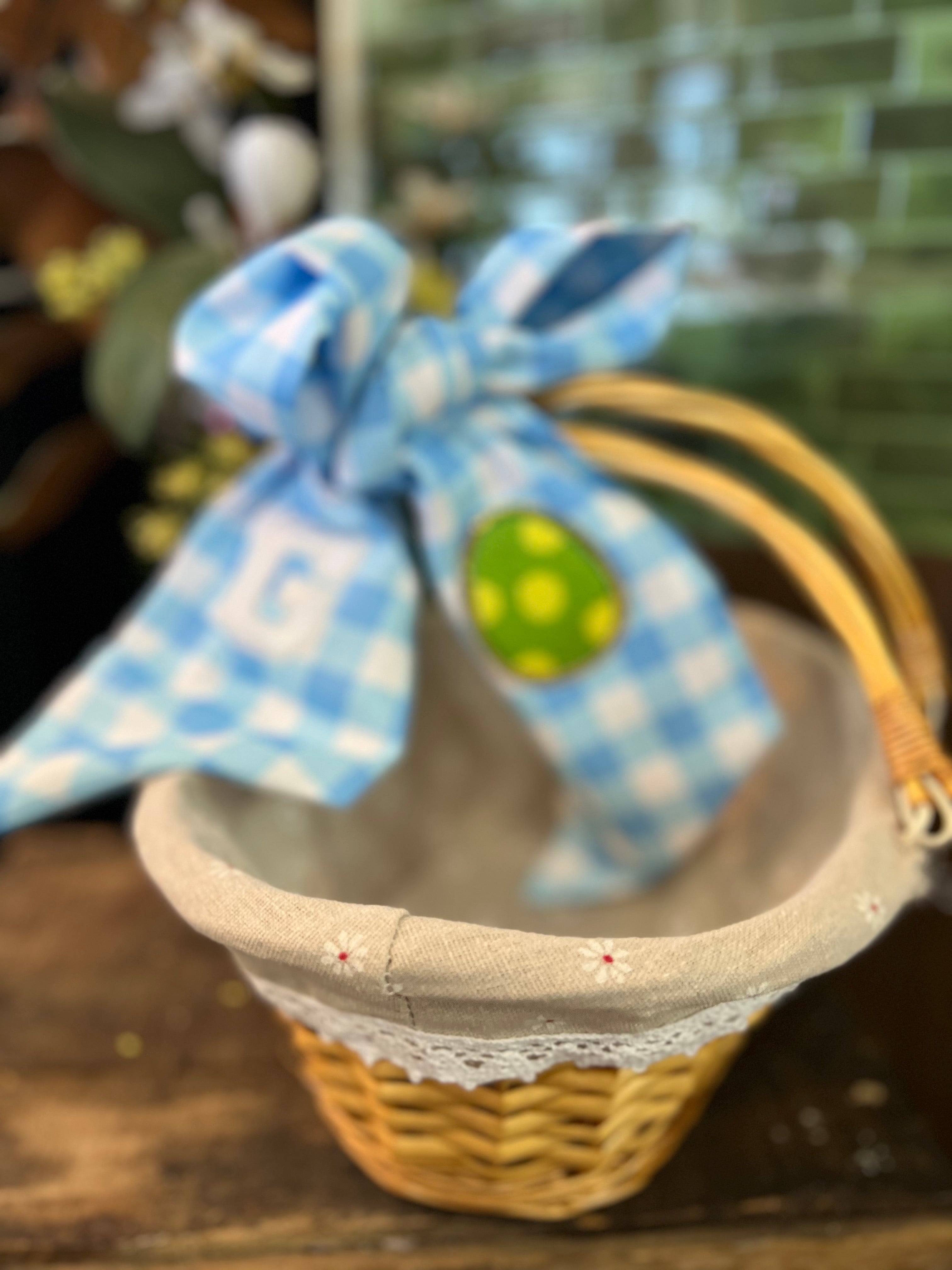 Customizable Easter Basket