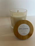 Clear Ribbed Jar (10 oz)