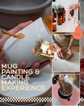 November Mug Painting & Candle Making Experience (Quantity means the number of People)