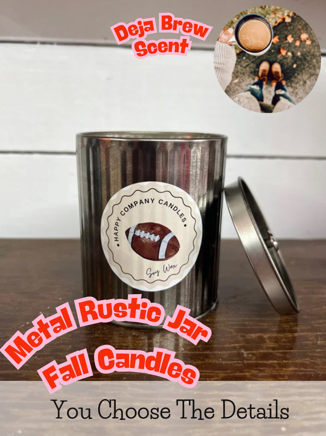 Metal Rustic Fall Scents (Choose details below)
