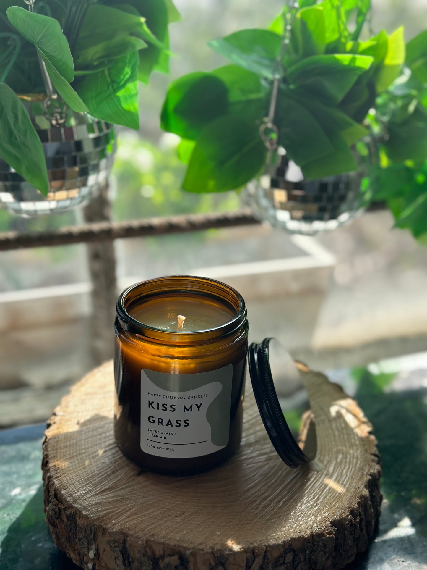 Amber Jar (8 oz)—Spring Scents