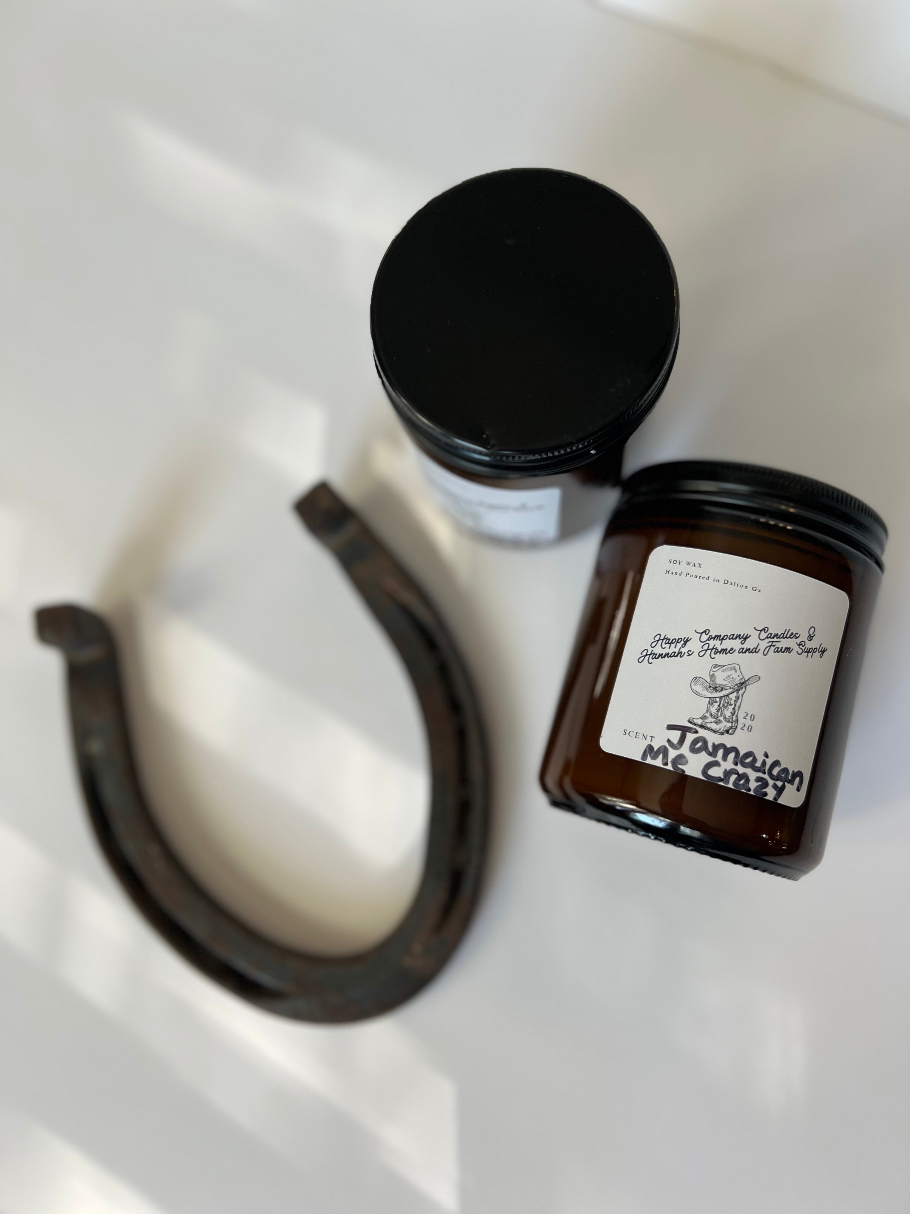 Amber Western Jar (8 oz)