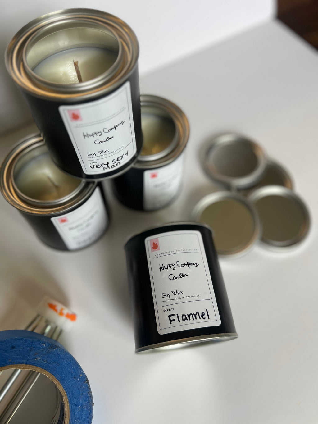 Paint Can Themed Candle (10 oz)