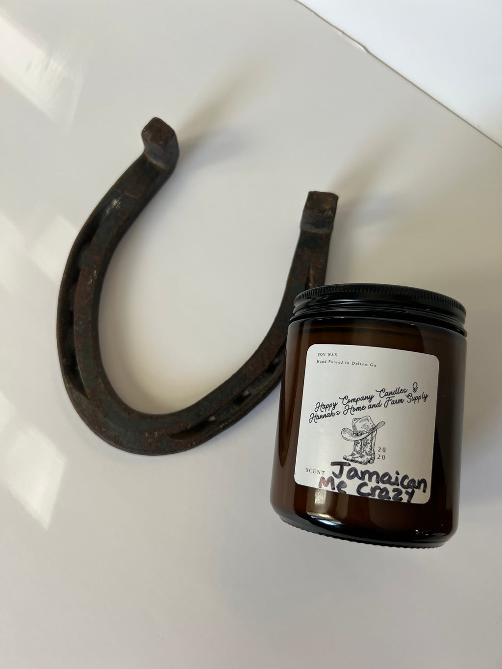 Amber Western Jar (8 oz)