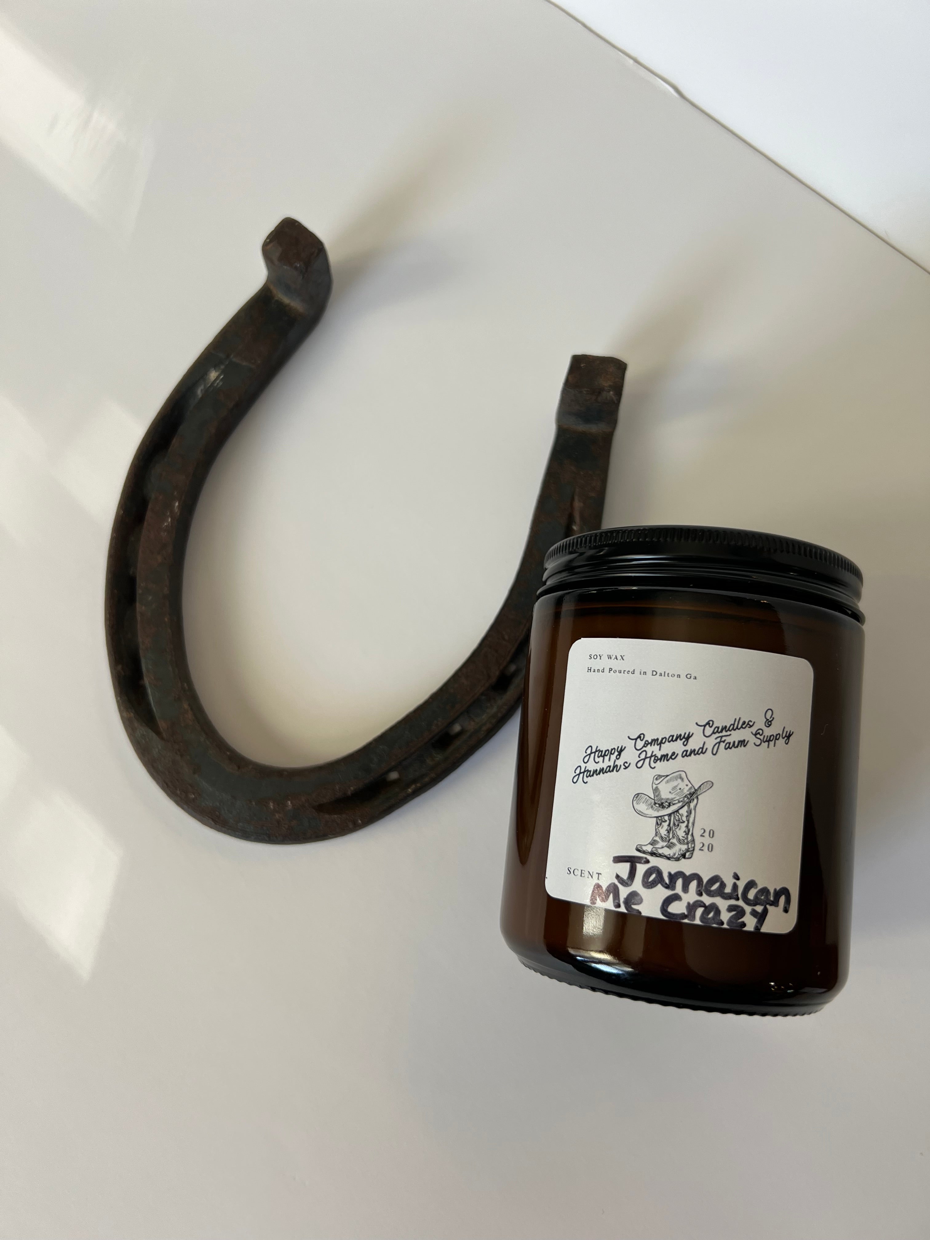 Amber Western Jar (8 oz)