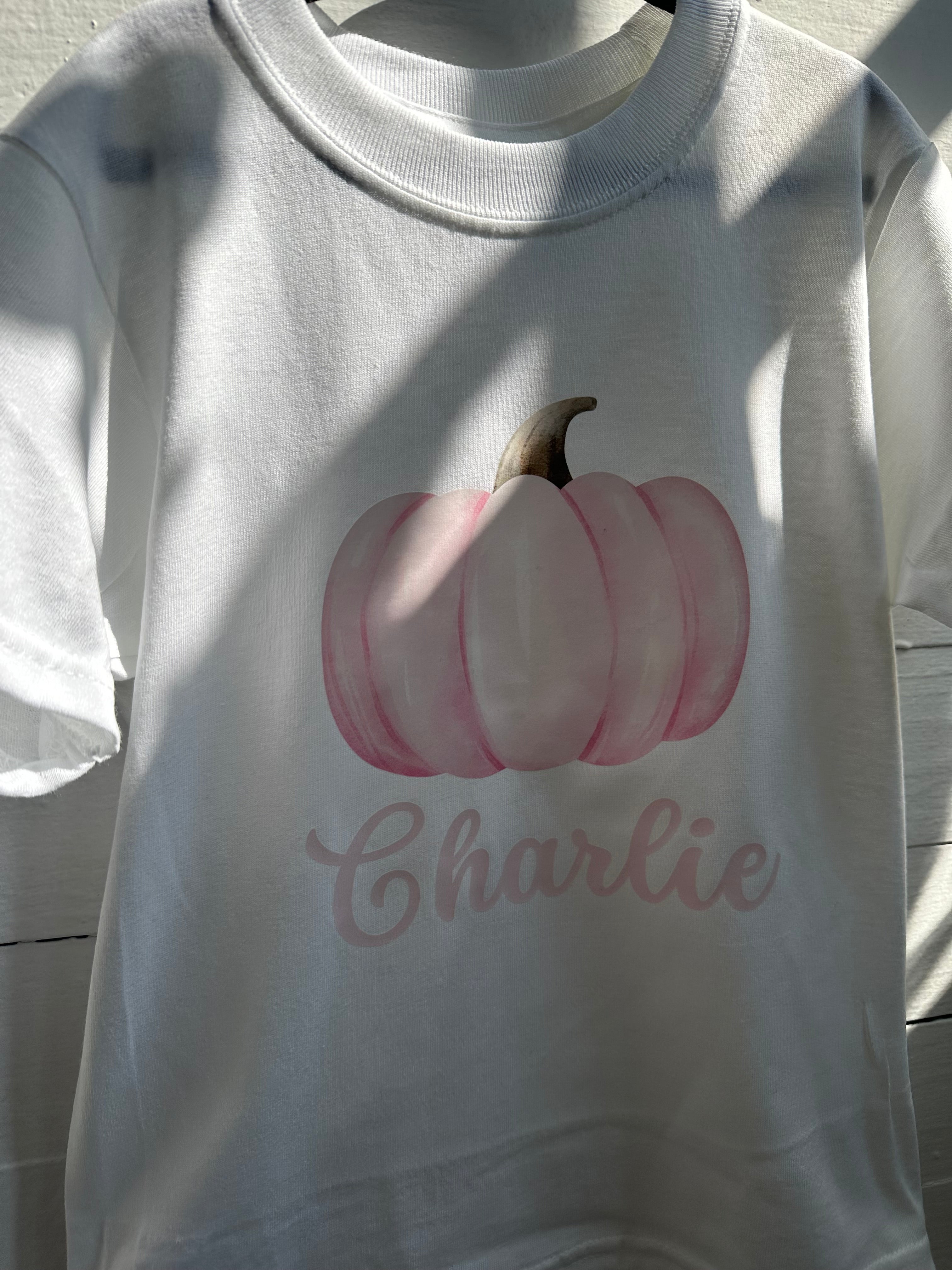 Customize Pink Pumpkin