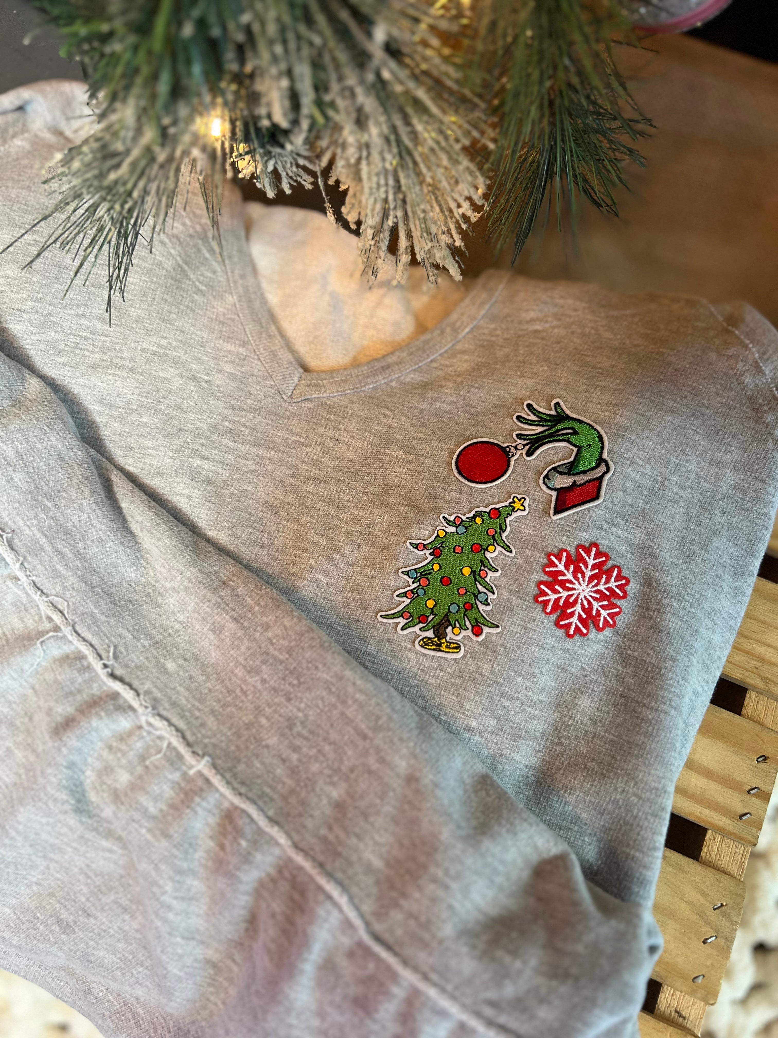 Trio Patches (Grinch Theme)