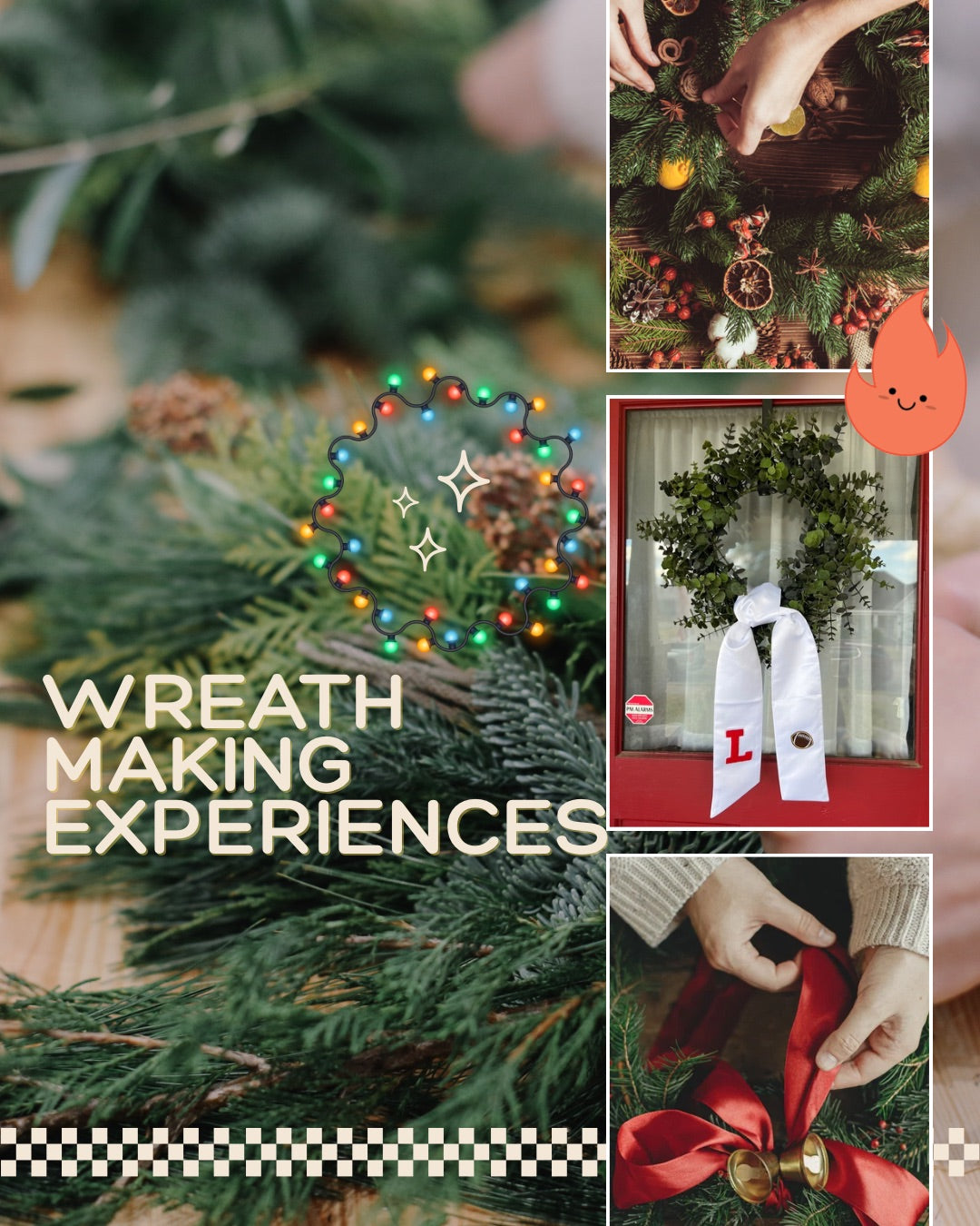 Wreath Making Experience (Quantity means the number of People)