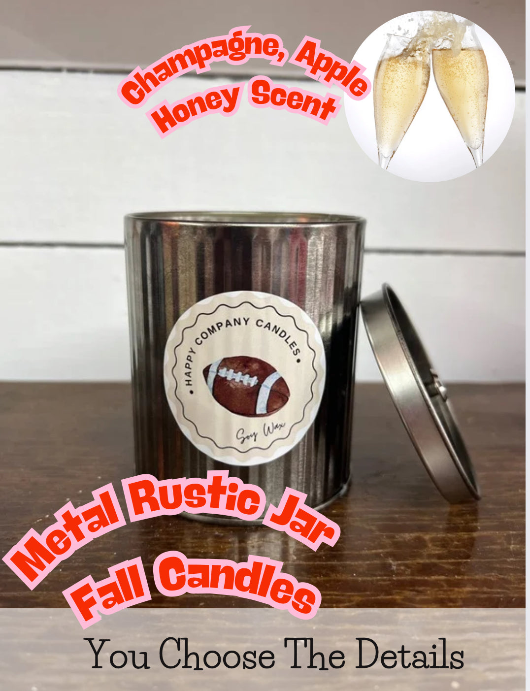 Metal Rustic Fall Scents (Choose details below)