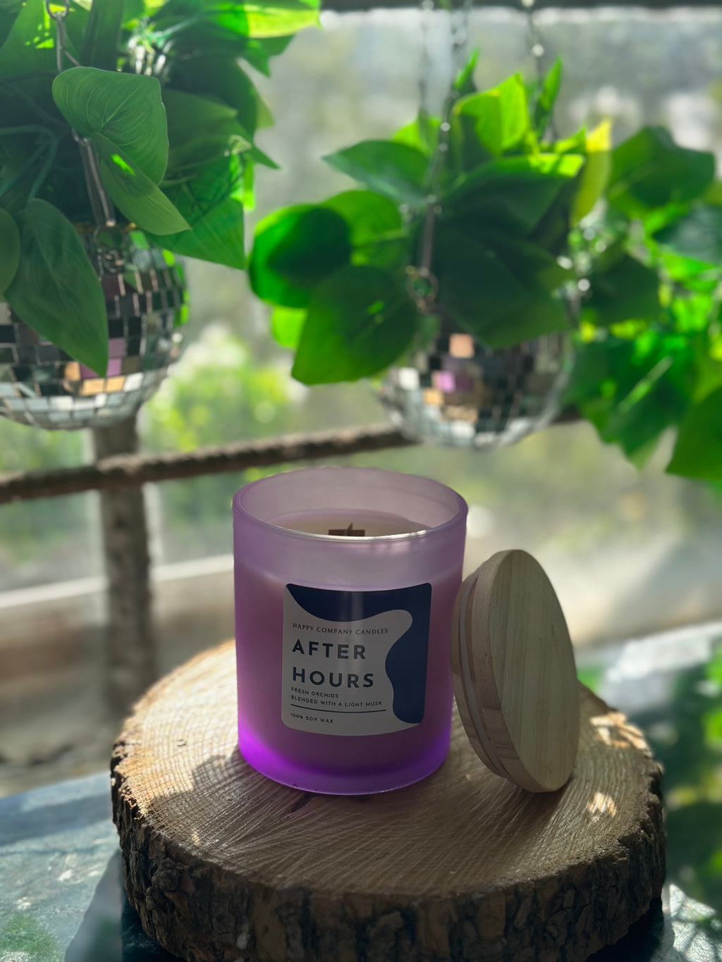 Frosted Vessels with Bamboo Lid (10oz)-Light Color options