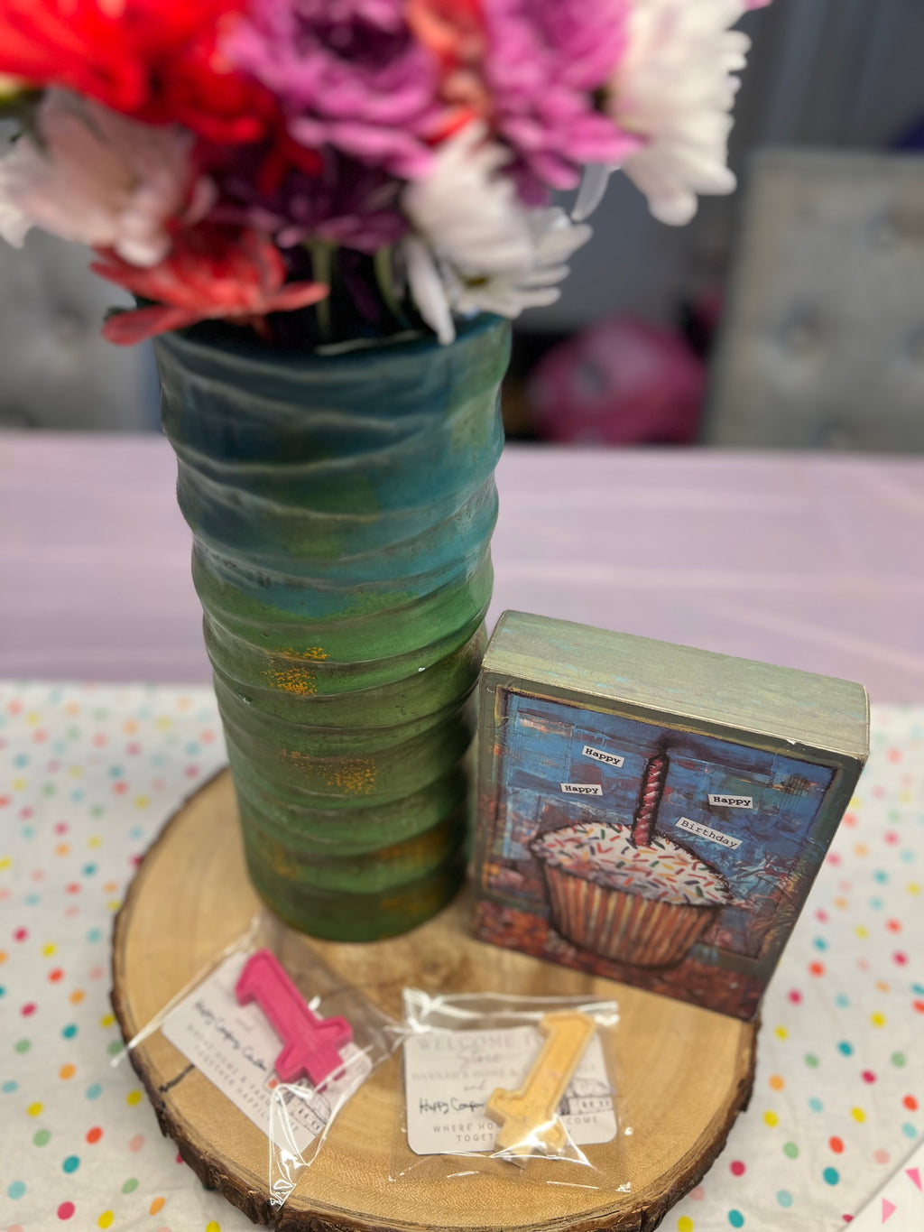 Number Candles (select color)