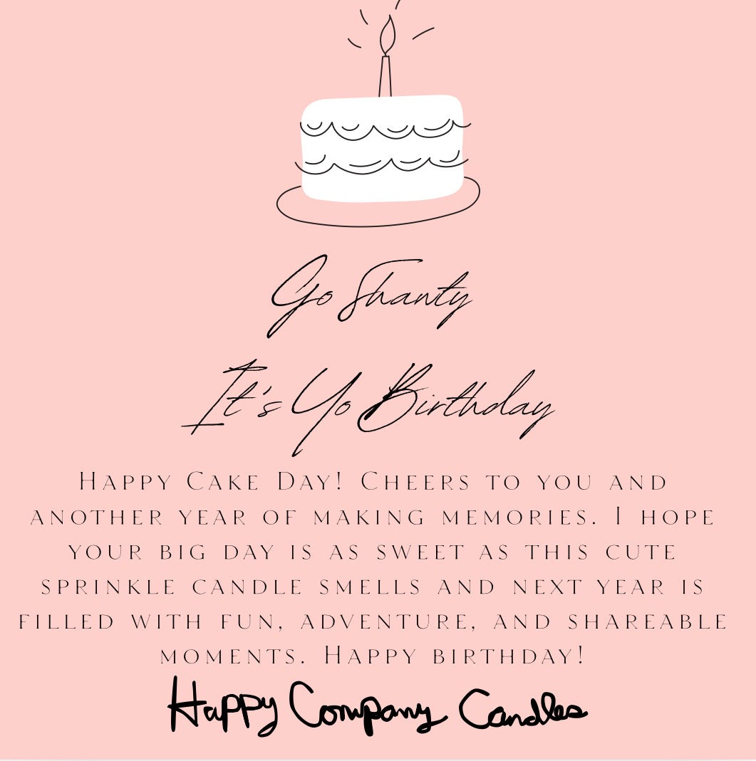 🎉🎈Birthday Candle Box