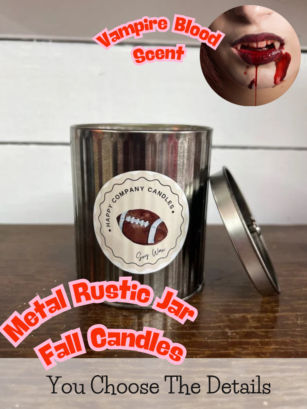 Metal Rustic Fall Scents (Choose details below)