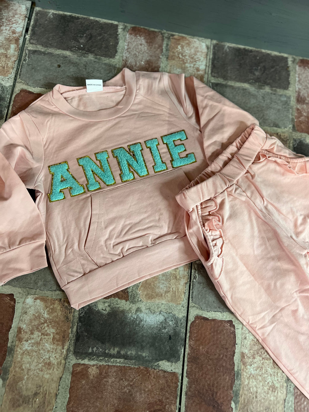Customize Sweatsuite for Youngsters (Sweatshirt and Pants)