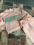 Customize Sweatsuite for Youngsters (Sweatshirt and Pants)
