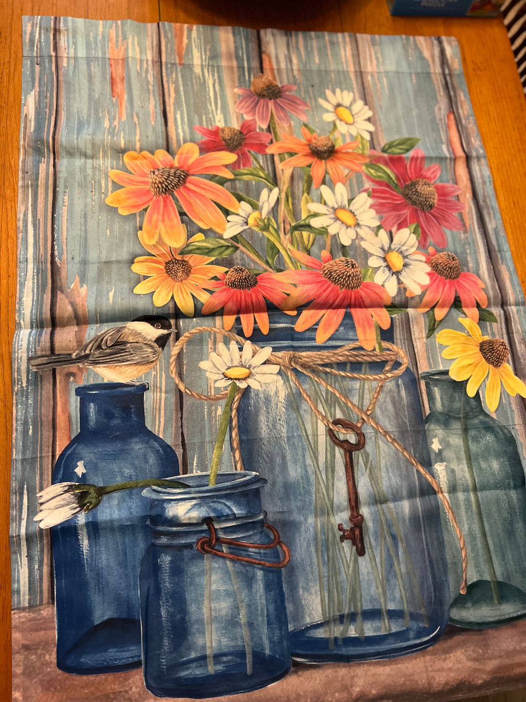 Rustic Theme Outdoor Flag
