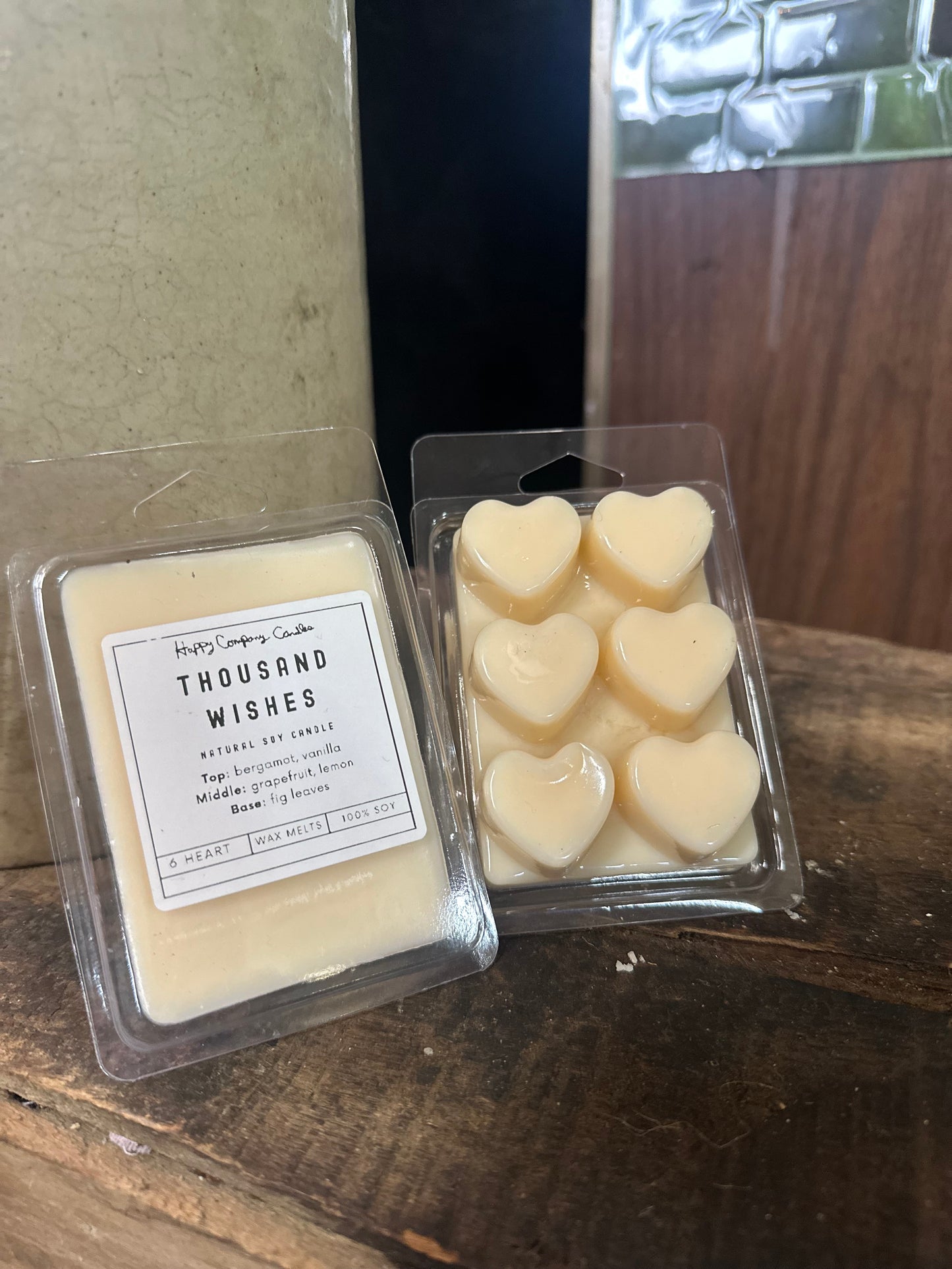 Heart Shaped Wax Melts