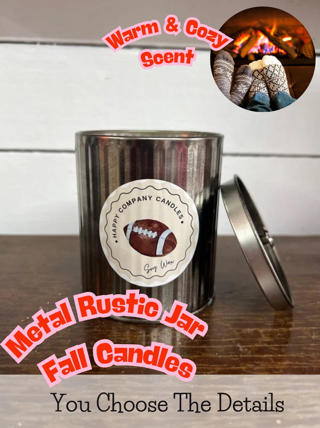 Metal Rustic Fall Scents (Choose details below)