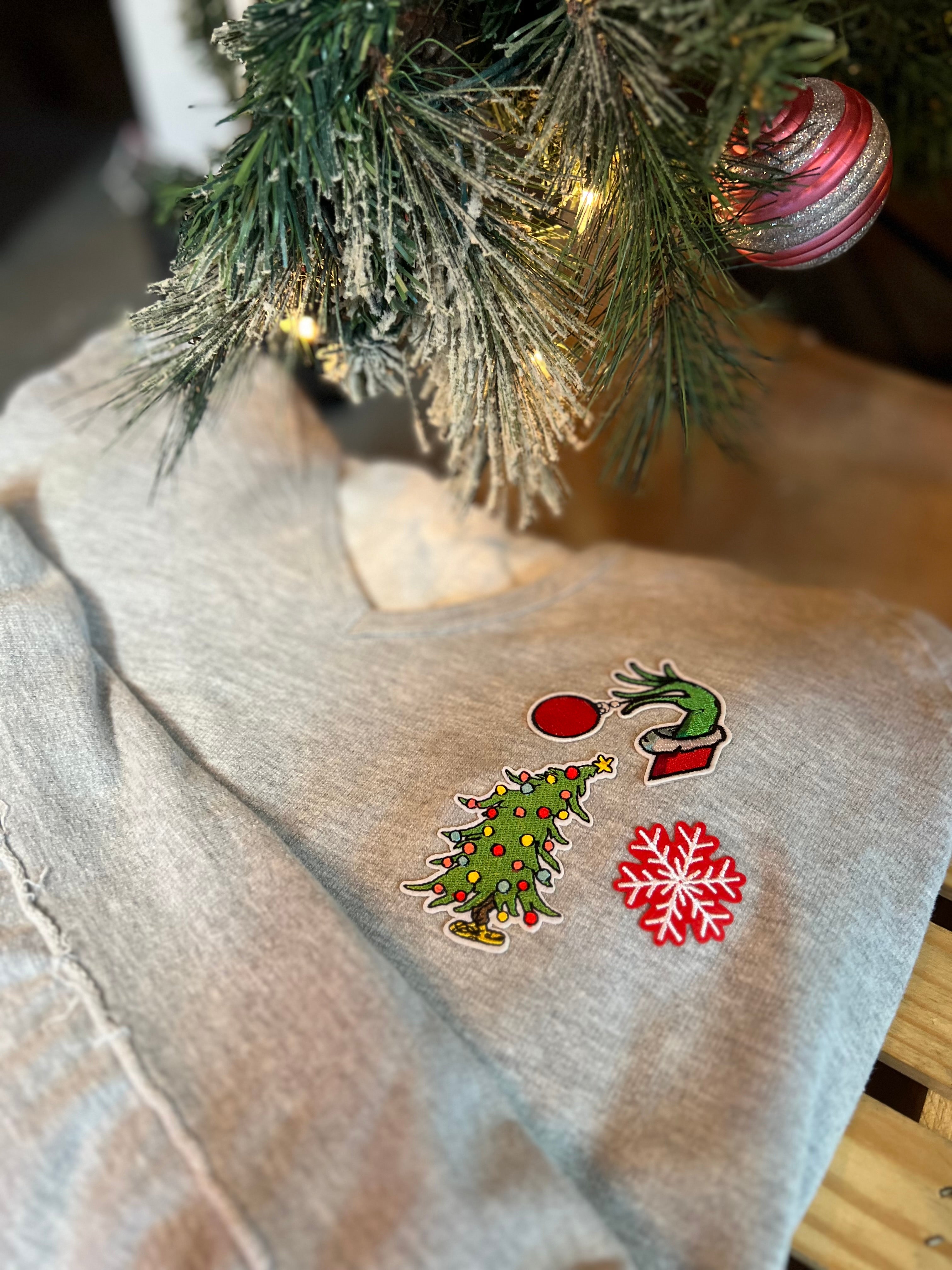 Trio Patches (Grinch Theme)