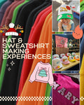 November Hat & Sweatshirt Making Experience (Quantity means the number of People)
