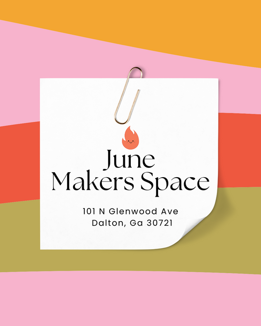June Makers Space (Candle, Hat or apparel making)