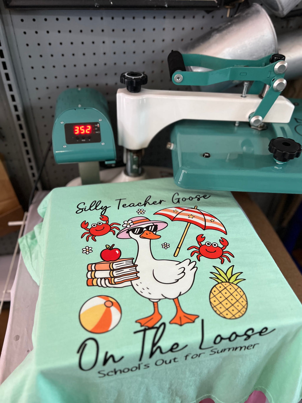 Silly Teacher Goose On The Loose Schools Out For Summer Design