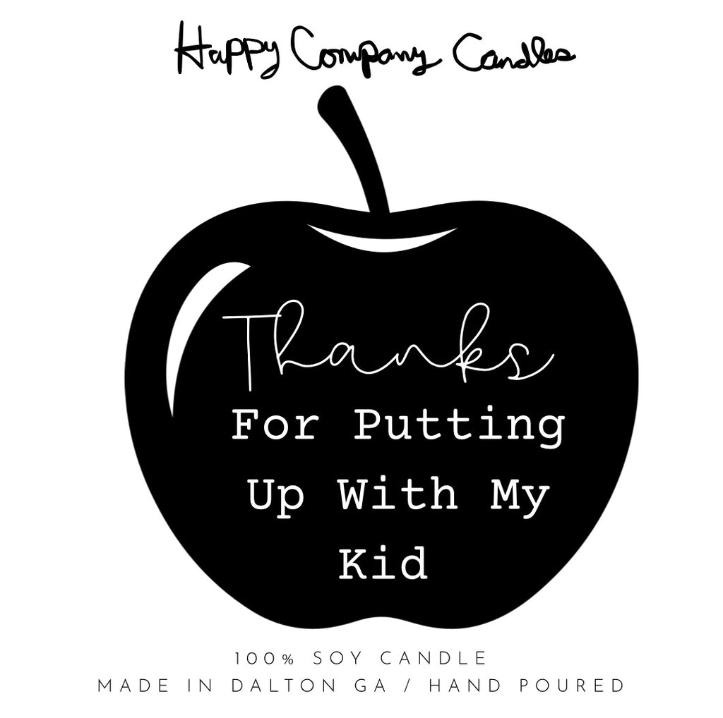 🍎Teacher Appreciation Candles
