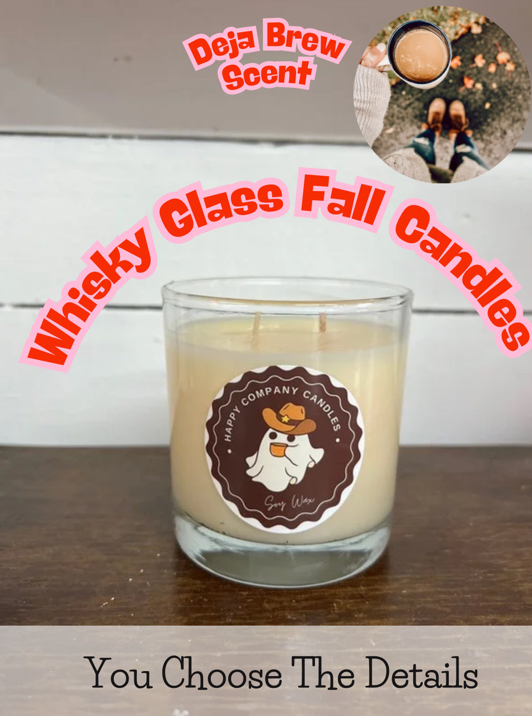 Whisky Glass Fall Scents (Choose details below)