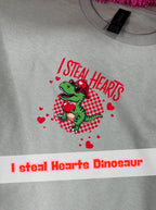 ❤️I Steal Hearts Dinosaur Design