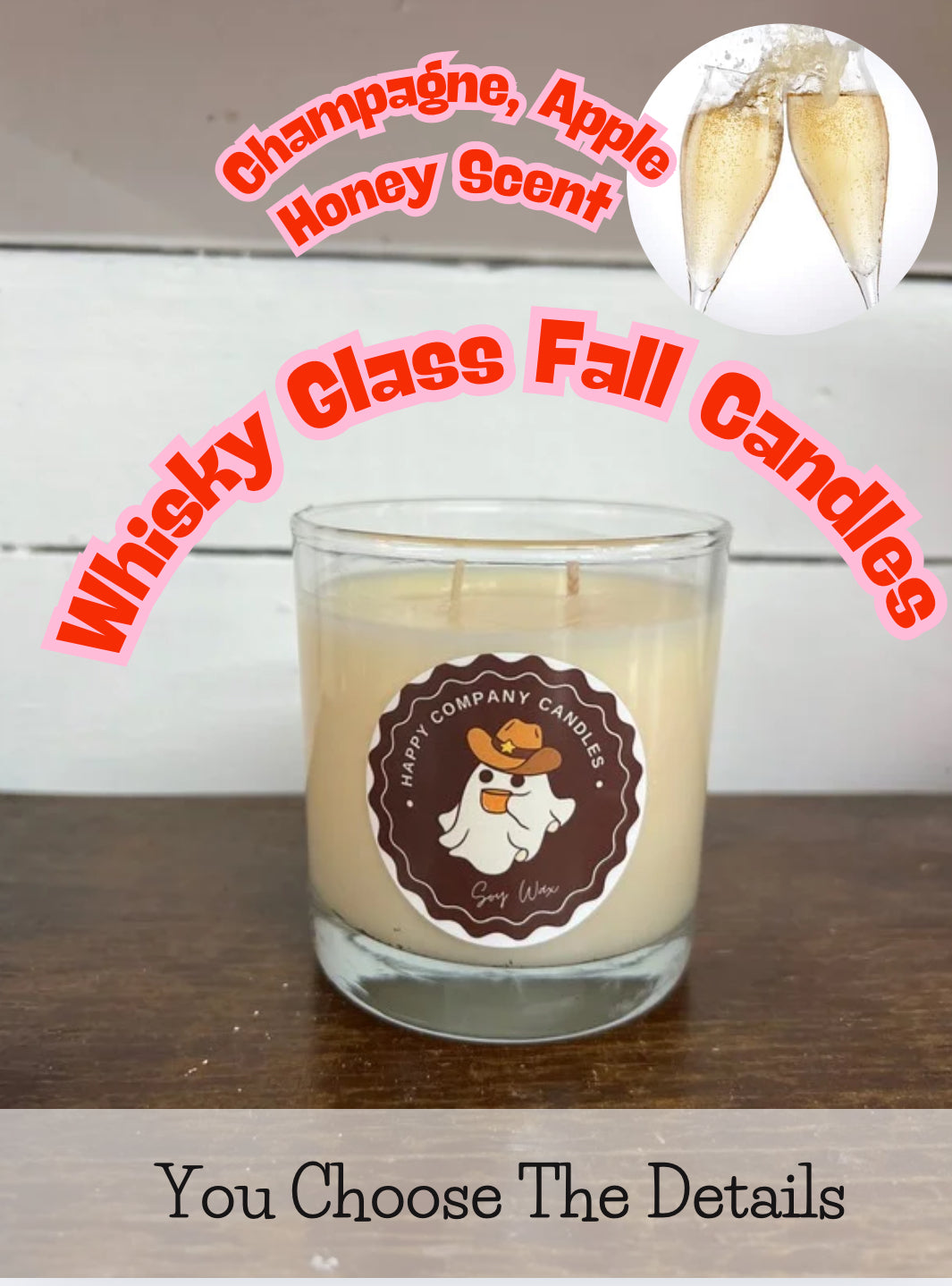 Whisky Glass Fall Scents (Choose details below)