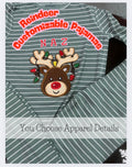 Customizable Reindeer Pajama Sets