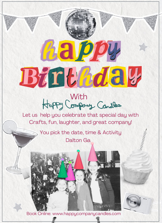 Plan A Birthday Party With Us!