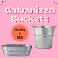 Galvanized Buckets