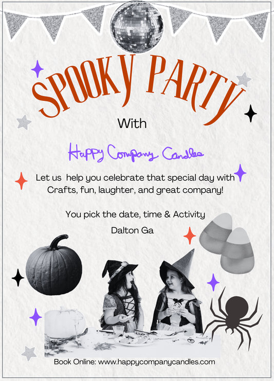 Plan A Spooky Party With Us!