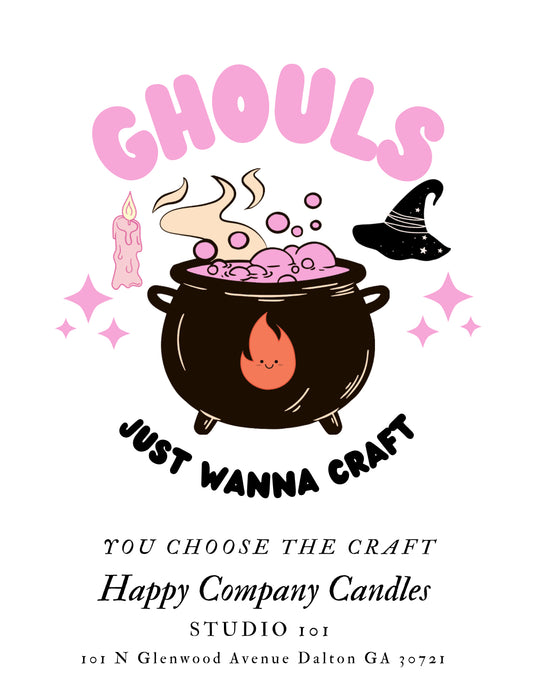 Ghouls Just Wanna CRAFT *Join us for Fall Themed Crafts! You choose the craft*
