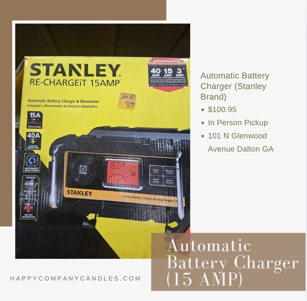 Automatic Battery Charger (15 AMP)