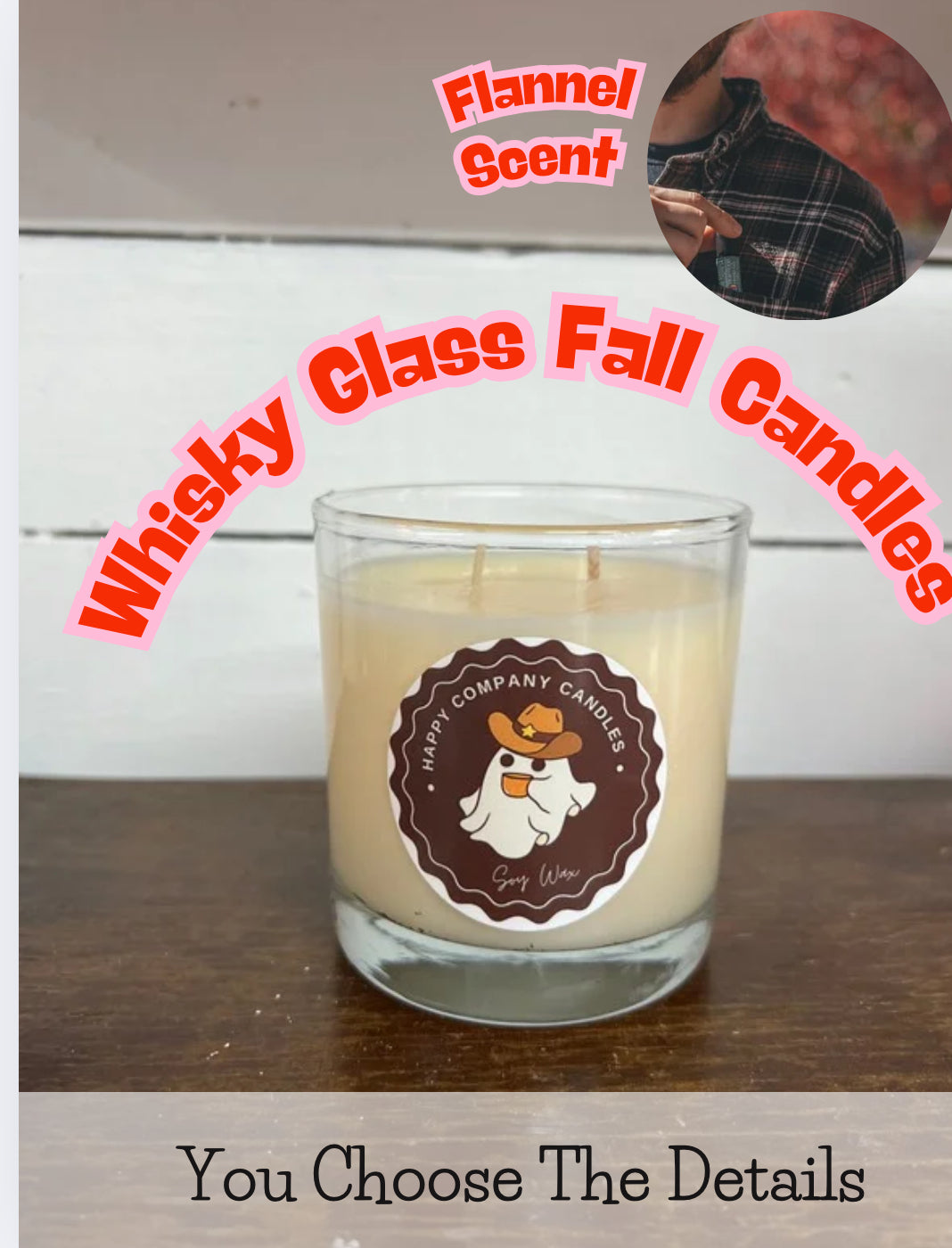 Whisky Glass Fall Scents (Choose details below)