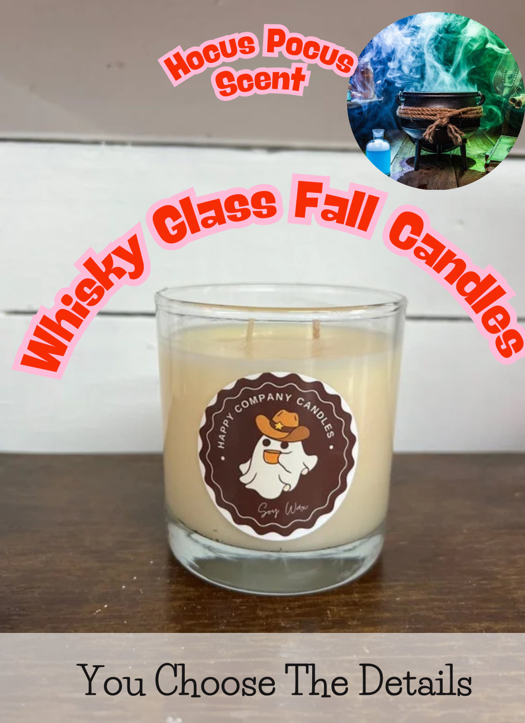 Whisky Glass Fall Scents (Choose details below)