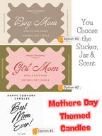 Mom Themed Candles