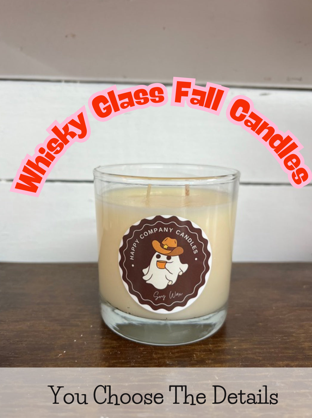 Whisky Glass Fall Scents (Choose details below)